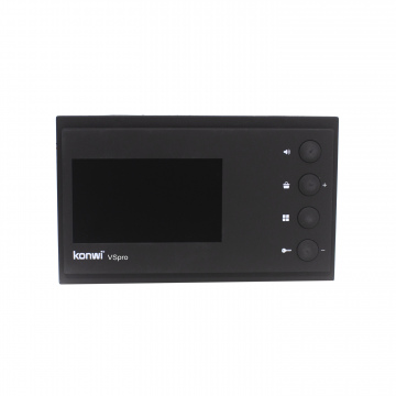 konwi intercom VSpro 4.3 '' Daire içi Mönitör Siyah