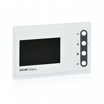 konwi intercom VSpro 4.3 '' Daire içi Mönitör Beyaz
